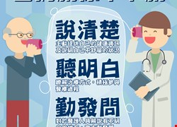 雙向溝通好簡單，醫病關係不卡關
