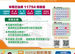 亞大附醫114年09月份門診時刻表公告