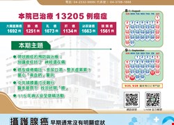 亞大附醫115年8月份門診時刻表公告